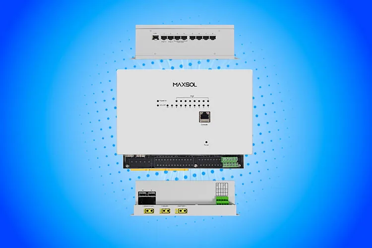 Switch PoE industriale solare